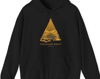 The Night Shift Hoodie Ultra Runner Gift Trail Running Night Miles Sweatshirt