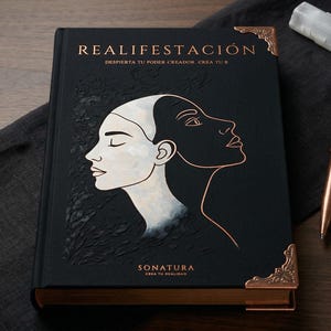 Realifestación Manifestation Book | 200+ Law of Attraction Rituals | Spiritual Growth & Abundance Guide | Mindset Workbook