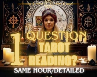 Same Hour Tarot Reading, One Question Psychic Insight