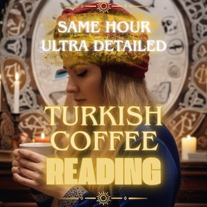 Same Hour Türkisch Kaffee lesen - Liebe, Karriere & Zukunft Einblicke