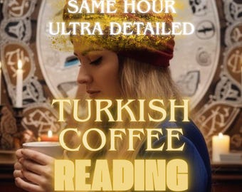 Same Hour Turkish Coffee Reading - Love, Career & Future Insights