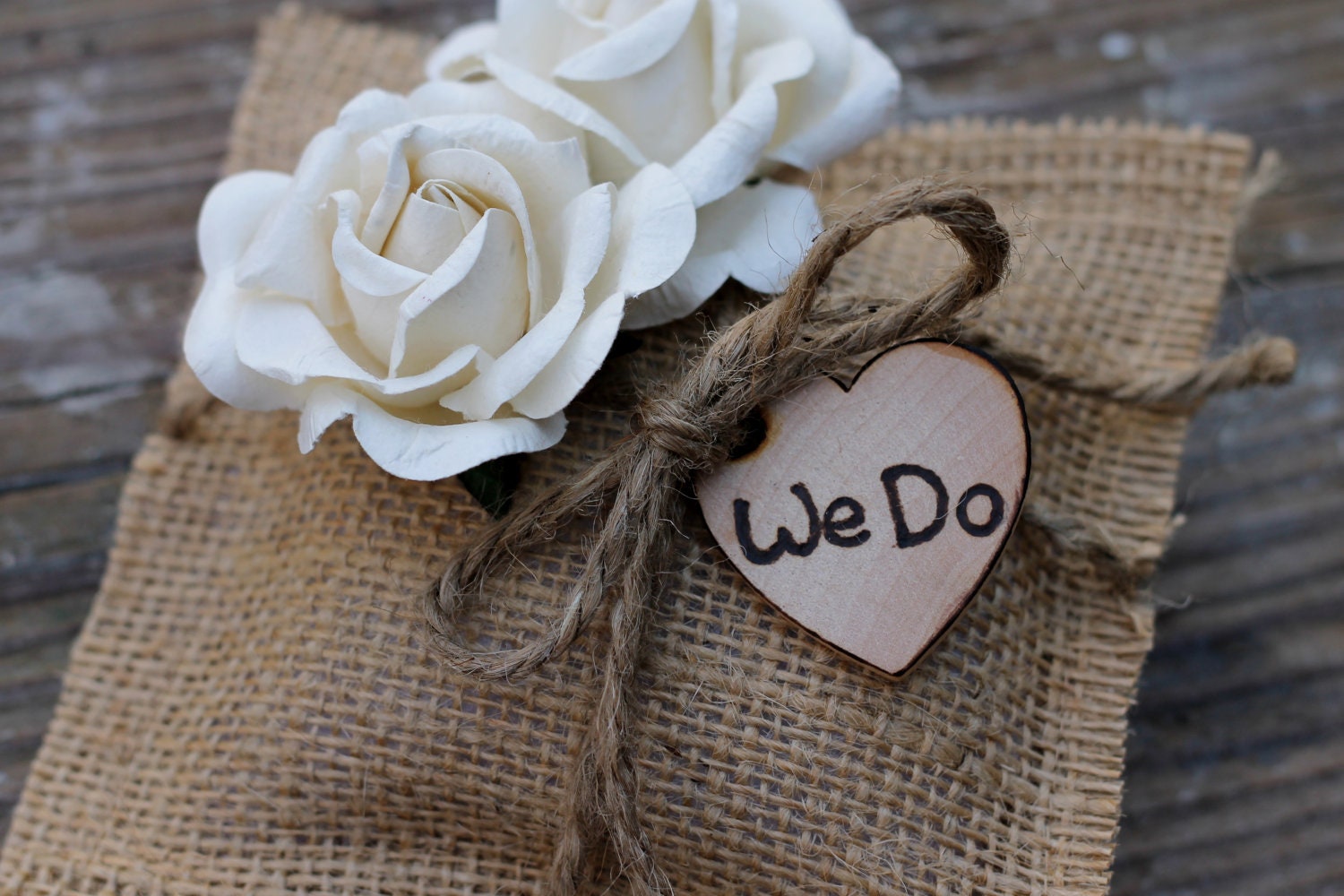 Wedding Ring Pillow Rustic Wedding Rustic Ring Wedding Pillow - Etsy