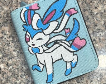 Hand-Painted Whimsical Kitty 1-Pocket Trading Card Binder| Custom Painted TCG Binder| Custom Painted Collectors Binder|1-Pocket Mini Binder