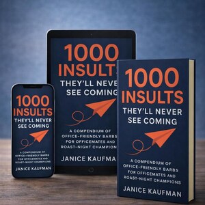 1000 förolämpningar de aldrig kommer att se komma Rolig humor e-bok (epub)