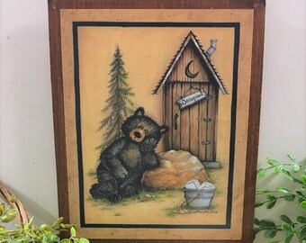 Outhouse Decor Etsy