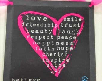Items Similar To Rock And Roll Sign Wall Art Girls Bedroom