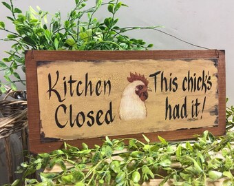 Country Kitchen Etsy
