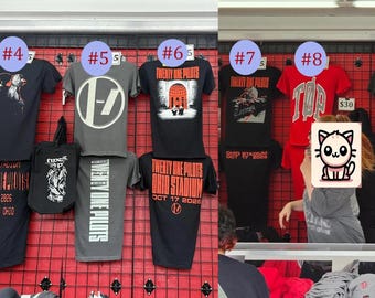 Twenty One Pilots Columbus Ohio im Ohio Stadium, 17. Oktober – Merchandise (Nachdruck)