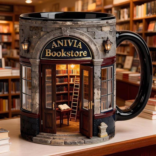 Buchhandlung Akzent Tasse - Personalisierte Geschenke für Buchliebhaber - Individuelle Tasse (11oz. 15oz)