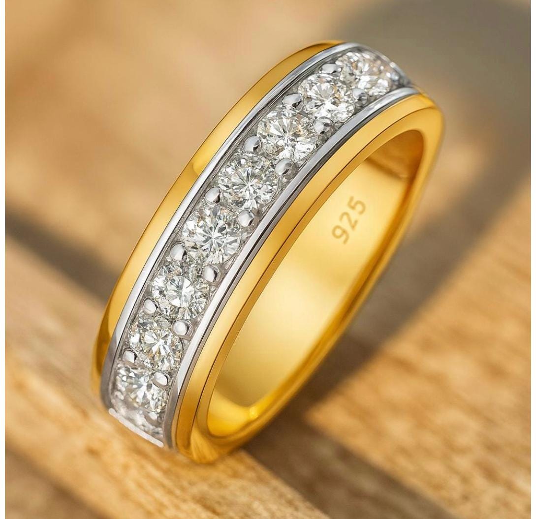 Bague Vintage Argentée Pavée De Marcassites - Taille 49, Alliage, Parfait état - Années 2000