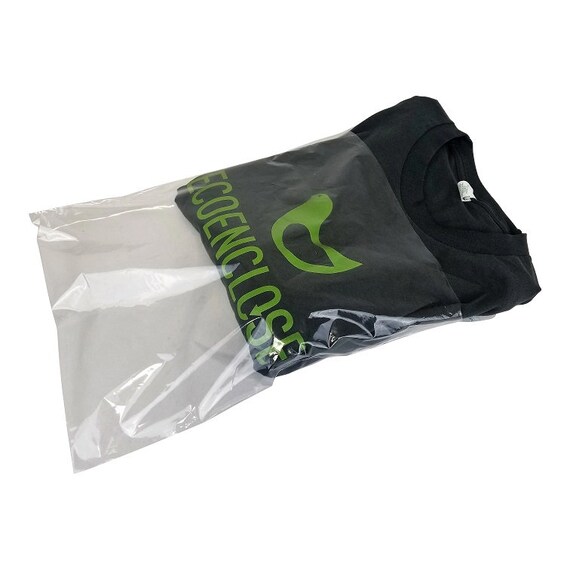 9 X 12 Flap Seal Clear Bag 100 Recycled Bundle of 200 Etsy