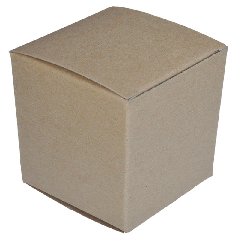May include: A plain brown cardboard box with a square shape.