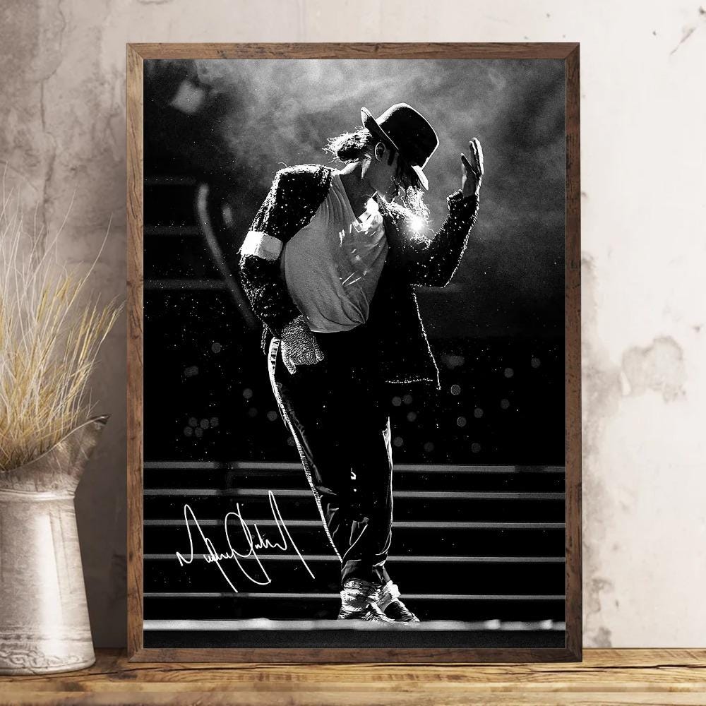 Michael Jackson Framed - Etsy