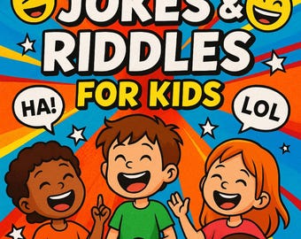 School Jokes & Lunchbox Giggles | Silly Jokes for Kids | Funny Kids Joke Book | Humor Stories for Children | Ages 4-10