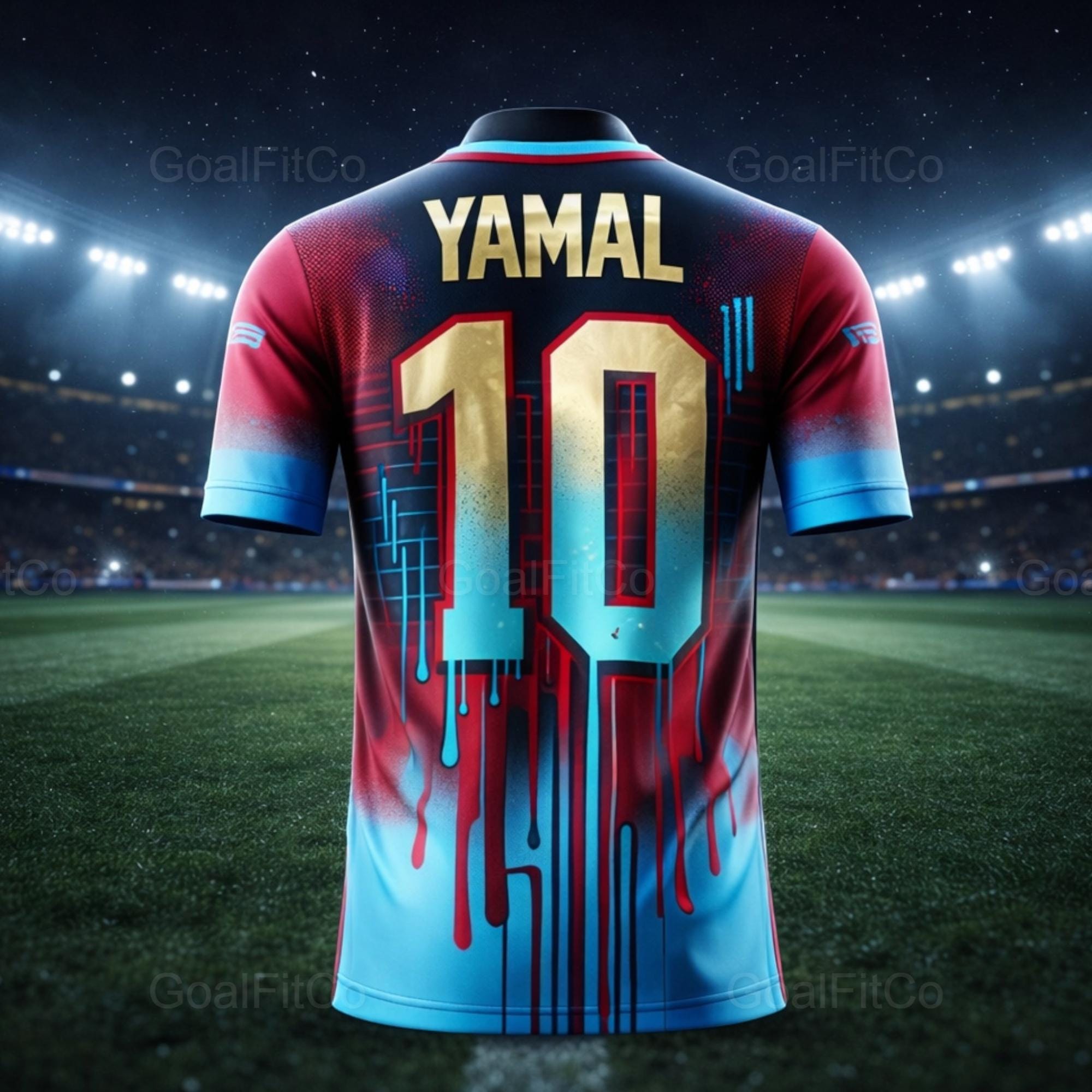 Graffiti Soccer Jersey - Etsy