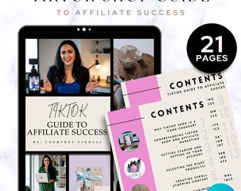 Guía de la tienda de TikTok: configuración y consejos de venta para principiantes (libro electrónico en PDF)