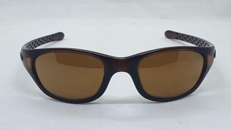 Oakley Fives 1.0 Vintage solglasögon med bruna bågar. Tillverkad i USA bild 3