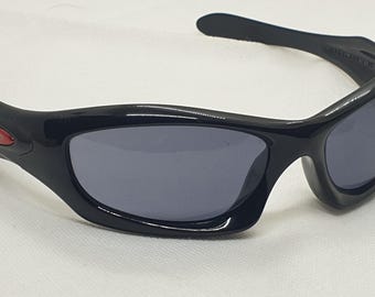 Oakley Monster Dog Black Frame With Red Logos. Made in USA - Etsy