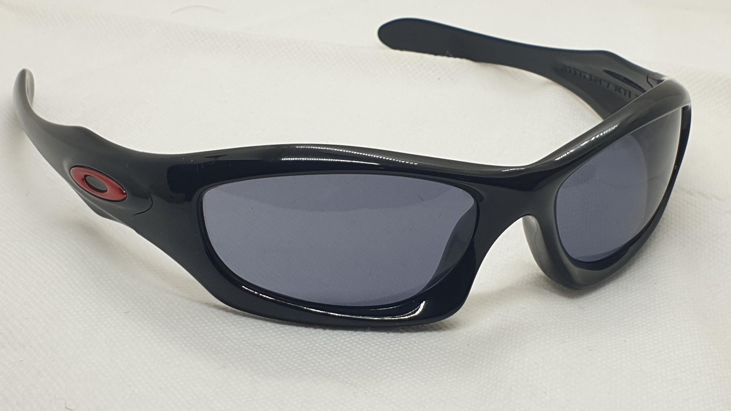 Oakley Monster Dog Black Frame With Red Logos. Made in USA - Etsy
