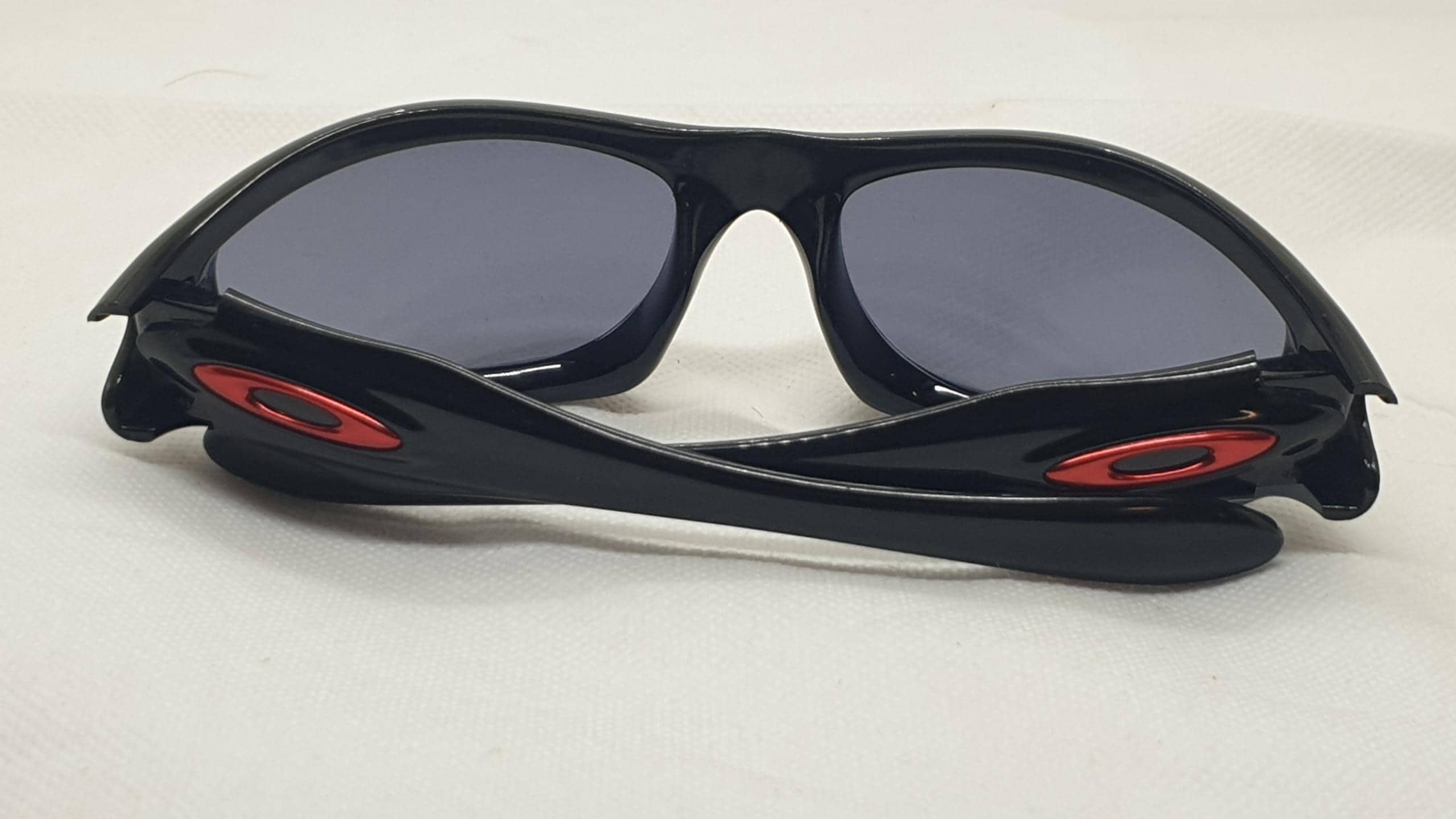 Oakley Monster Dog Black Frame With Red Logos. Made in USA - Etsy