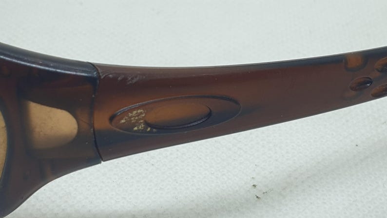 Oakley Fives 1.0 Vintage solglasögon med bruna bågar. Tillverkad i USA bild 7