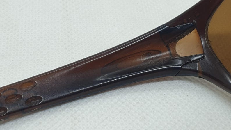 Oakley Fives 1.0 Vintage solglasögon med bruna bågar. Tillverkad i USA bild 5