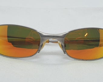 Vintage Sunglasses Oakley Square Wire 2.0 Made in the USA 2000s