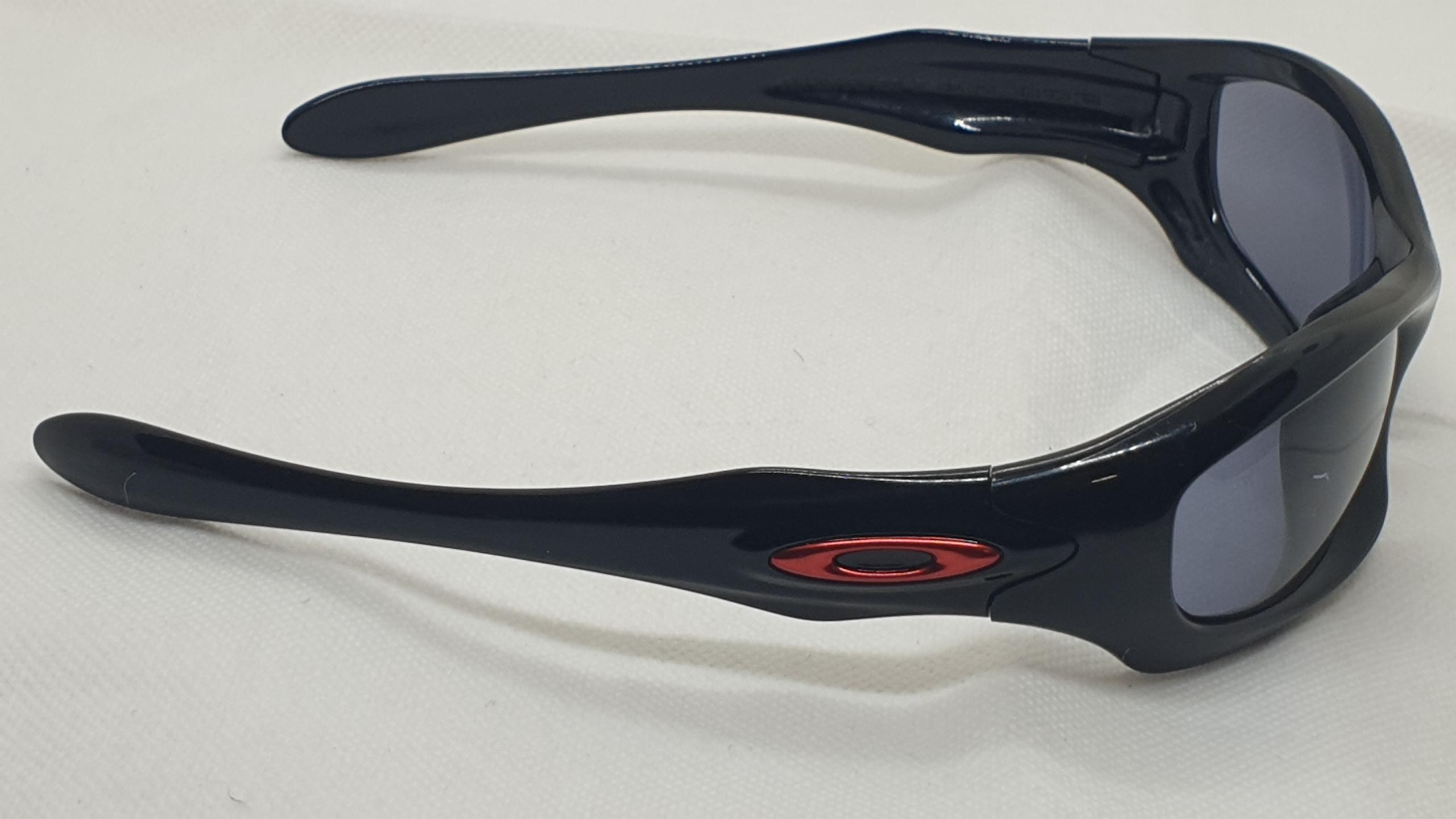 Oakley Monster Dog Black Frame With Red Logos. Made in USA - Etsy