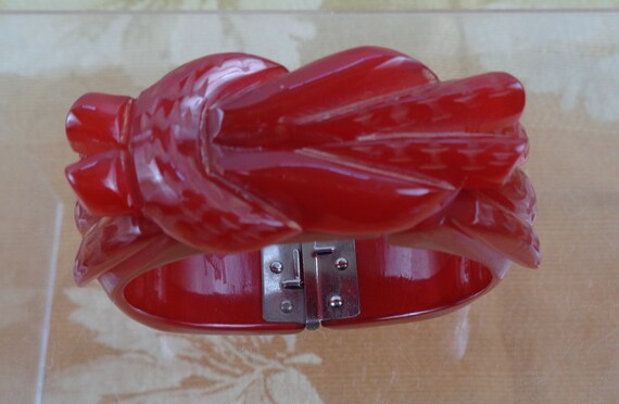 Bakelite Bracelet Bakelite Clamper Hinged Bracelet