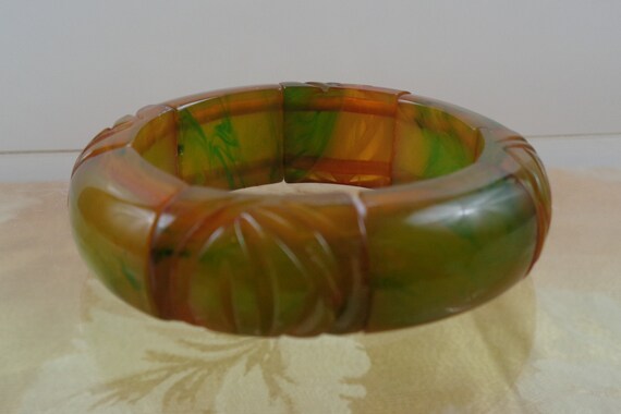 Bakelite Bracelet Chunky Bracelet EOD Bakelite Sim