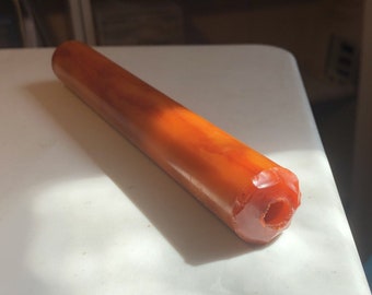 Tequila Sunrise Bakelite Rod for Crafting or Jewelry Making Simichrome Tested