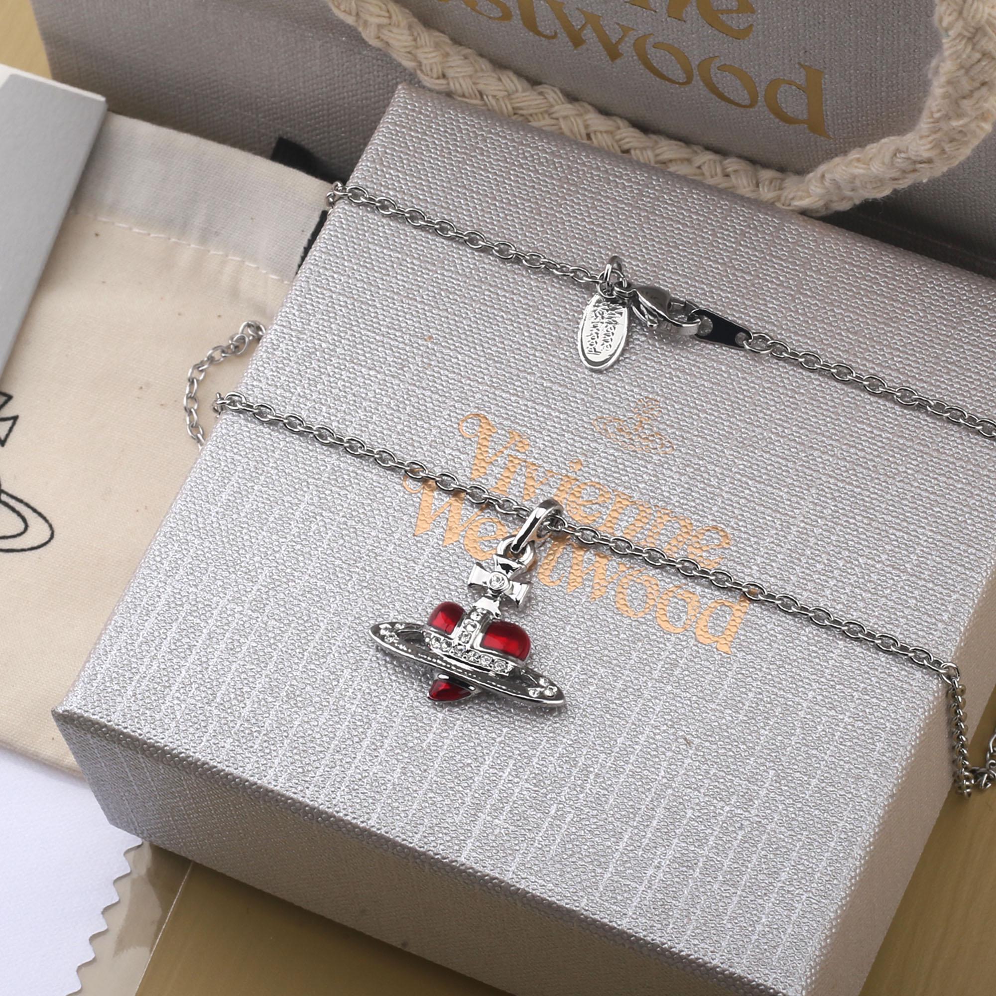 Vivienne westwood red heart necklace - Etsy 日本