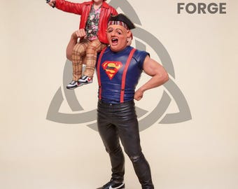Plik STL „Chunk And Sloth” – figurka Classic Adventure Duo do druku 3D z żywicy