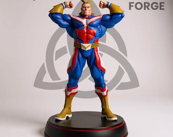Figurka All Might STL – My Hero Academia | Figurka z anime Symbol Pokoju | Model do druku 3D