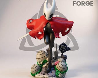 Hornisse STL-Figur Hohler Ritter | Indie Game Hero Statue | Druckbares 3D-Modell