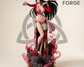 Serpent Empress 1/8 Scale STL – Diorama Crimson Snake Queen – Wersja SFW i NSFW
