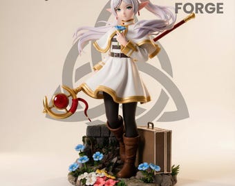 Frieren – Wędrujący Elf Mag 1/8 Skala STL – Edycja Fantasy Journey – Nieobsługiwane