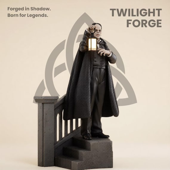 Classic Monsters Phantom of the Opera STL File 1/6 Scale Gothic Horror Statue Resin Print
