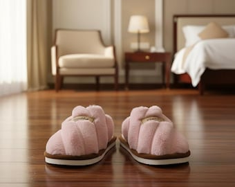 Plush Slippers for Women – Warm, Cozy Indoor House Shoes