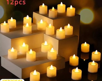 LED Flammenlose Kerze Batteriebetrieben