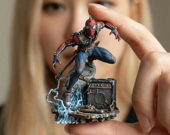 Superhero Statue – Comic Inspired Collector Model – 32mm–75mm - 110mm