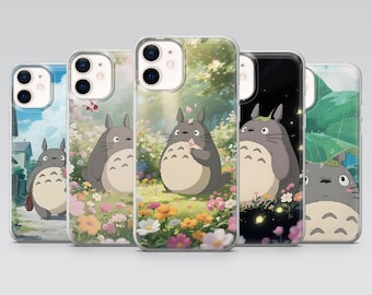 My Neighbor Totoro Phone Case Kawaii Anime Cover for iPhone 17, 16Pro, 15, 14, 13, 12, Samsung S26, S25, S23, A16, A56, A55, Pixel 10Pro, 9A