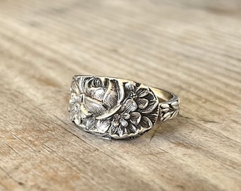 Sterling Spoon Ring - Kirk & Son #132