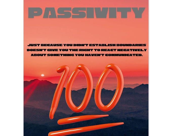 Fine Art Poster (Toxic Passivity)