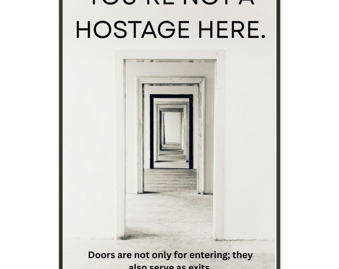 Framed Poster for Living Room Decor - Sleek Black Aluminum Frame - Perfect Wall Art