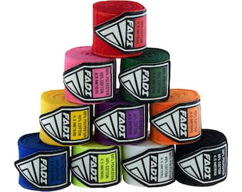 ボクシング用ハンドラップ 4.5メートル：綿ポリエステル混紡、MMA、ムエタイ用具