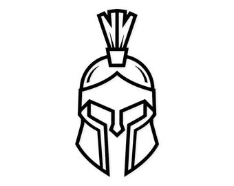 Gladiator Helmet Svg: Bold Icon For T-Shirts & Wall Art