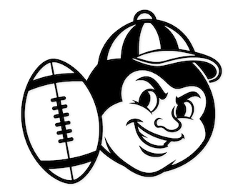 Brutus Buckeye SVG: Kühnes und sauberes Design für Sportfans