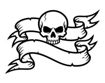 Piraten-Totenkopf-Svg: Mutiges Design für Party-Dekor