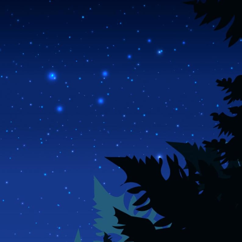 Moonlight Forest Stream Overlays | Starting Soon, Be Right Back, Ending ...